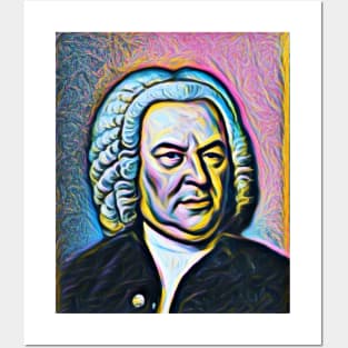 Johann Sebastian Bach Portrait | Johann Sebastian Bach Artwork 9 Posters and Art